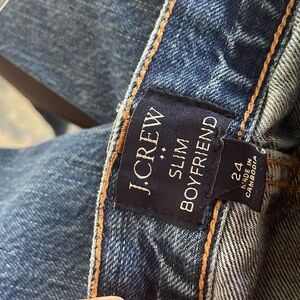 J. CREW Slim Boyfriend Jeans - Blue